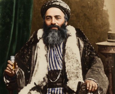 הרב
חיים רחמים יוסף פרנקו (החרי"ף)
זצ"ל:
"ברכה ושלום,
היש לך אש להצית את
הסיגריה?"