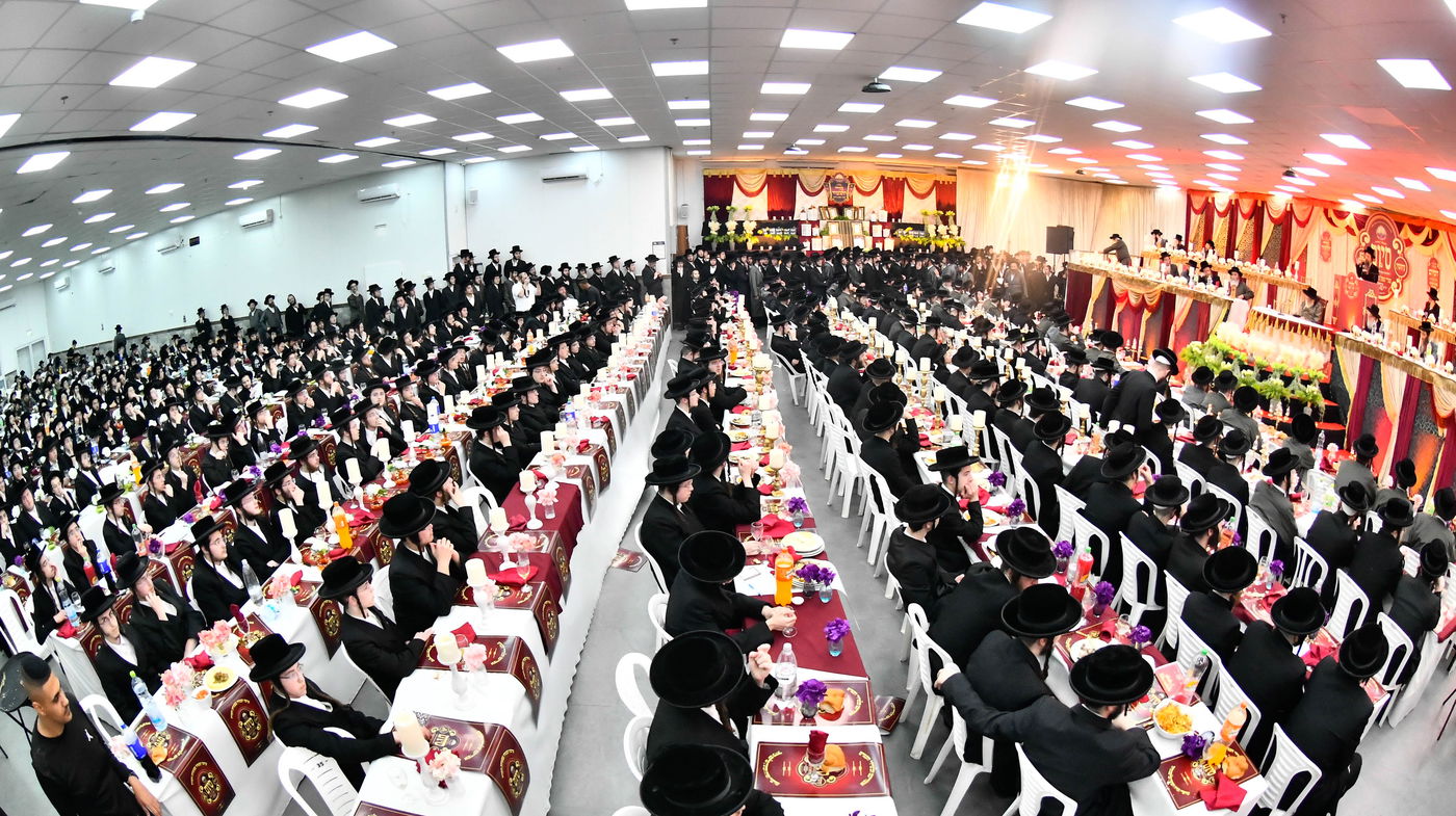 סיום מסכת בישיבת 'תולדות אהרן' באלעד