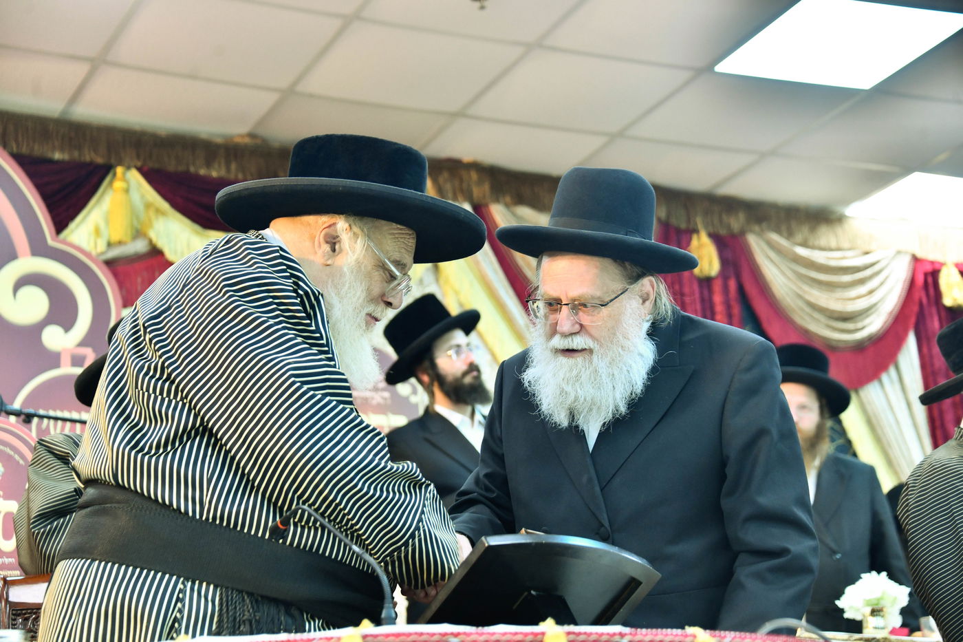 סיום מסכת בישיבת 'תולדות אהרן' באלעד