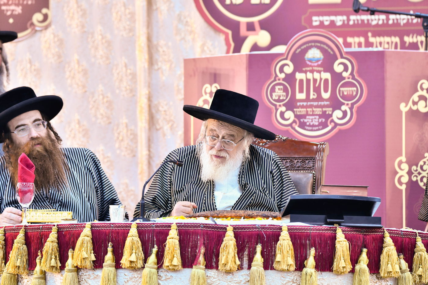 סיום מסכת בישיבת 'תולדות אהרן' באלעד