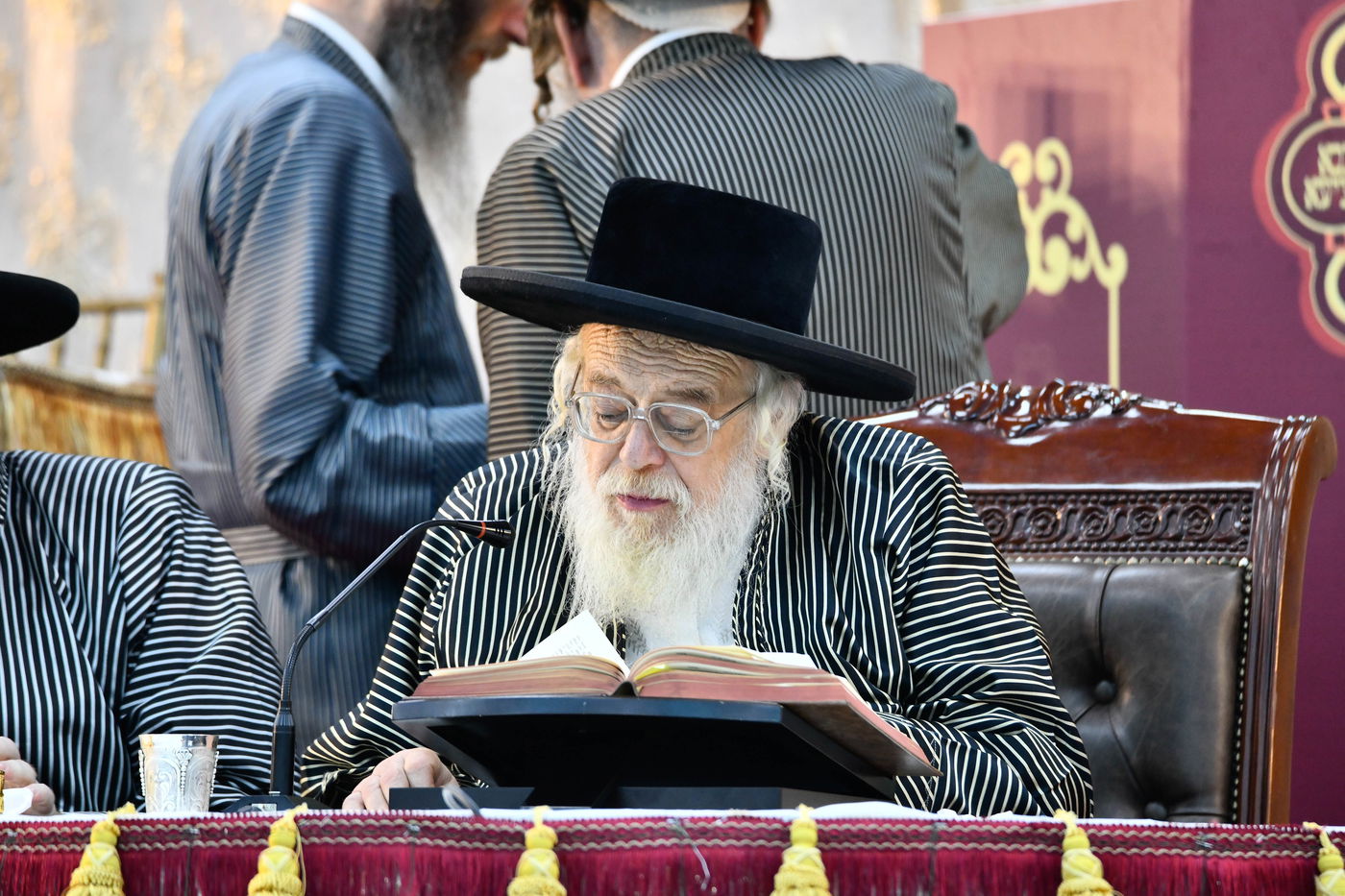 סיום מסכת בישיבת 'תולדות אהרן' באלעד