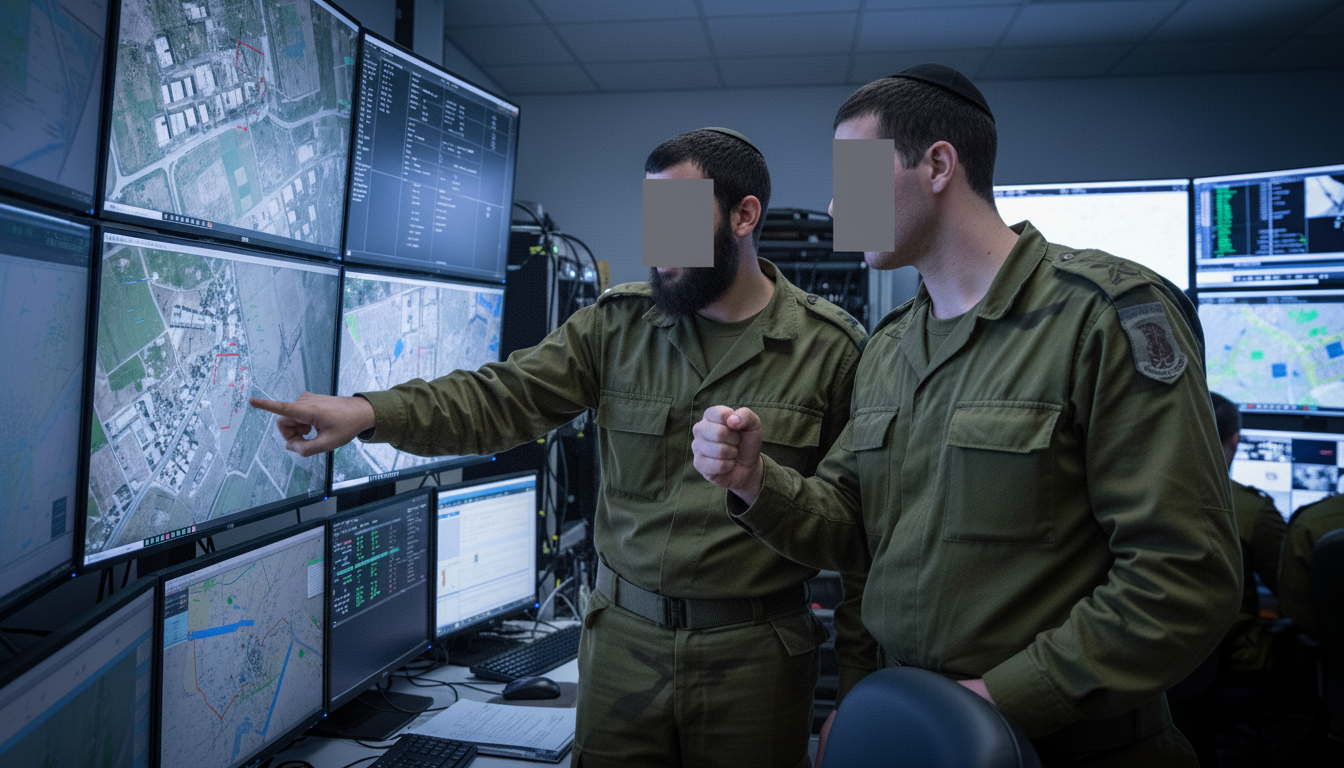 אנשי גאואינט ניתחו תצלומי אוויר ולוויין ודיווחו בזמן אמת על תנועות בשטח