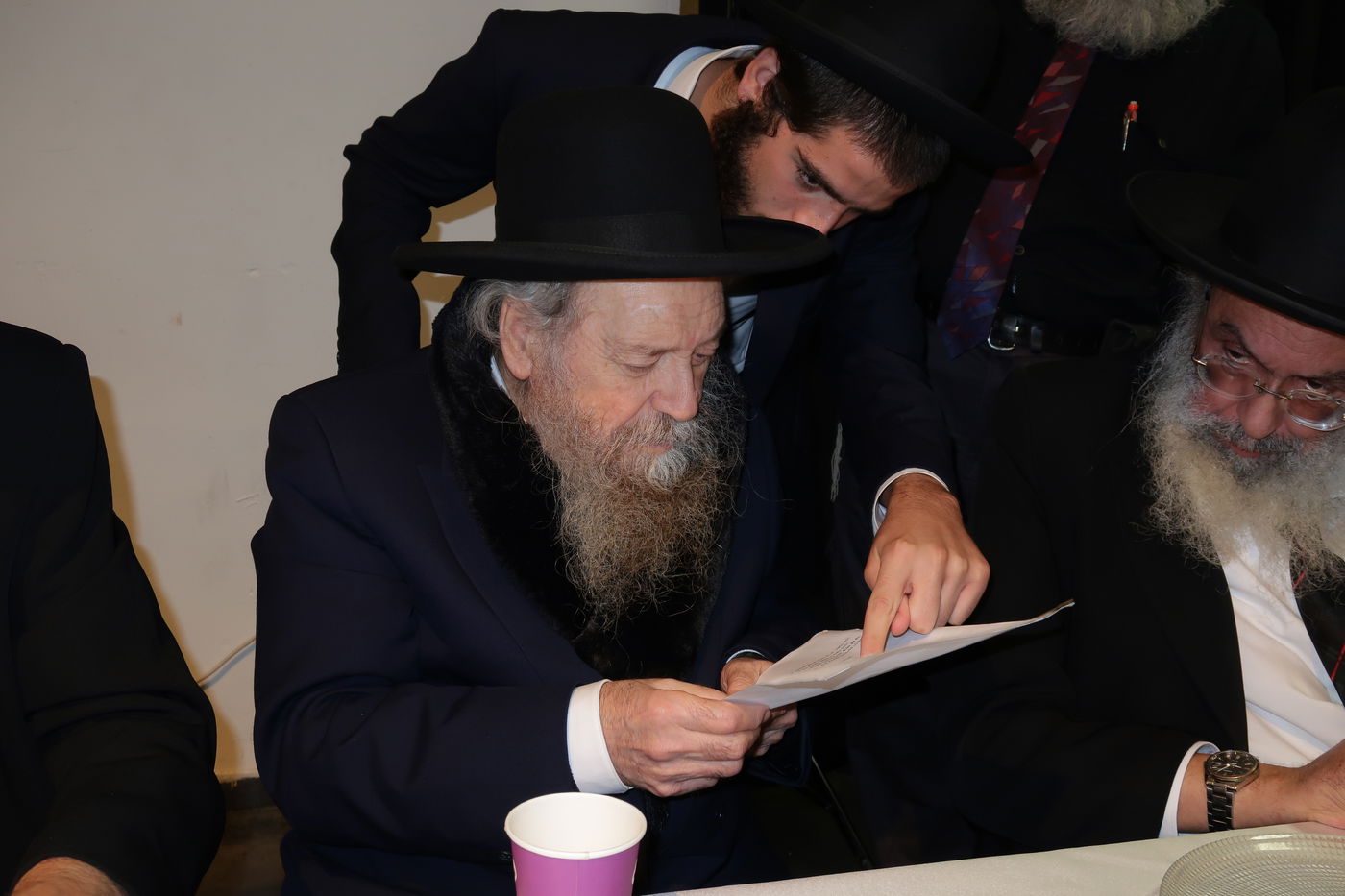 שמחת נישואי נכד הגה"צ המקובל רבי דוד בצרי 