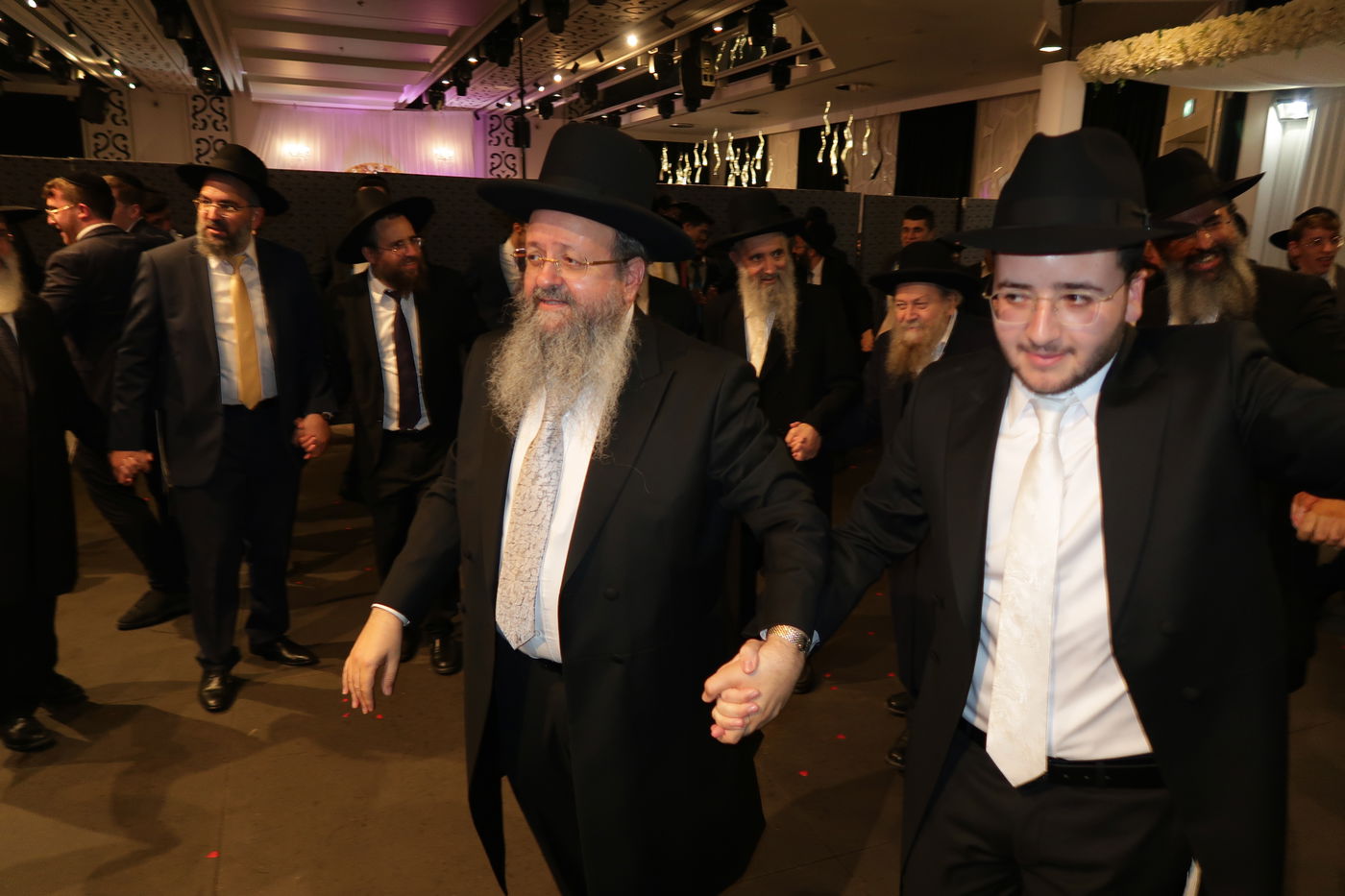 שמחת נישואי נכד הגה"צ המקובל רבי דוד בצרי 