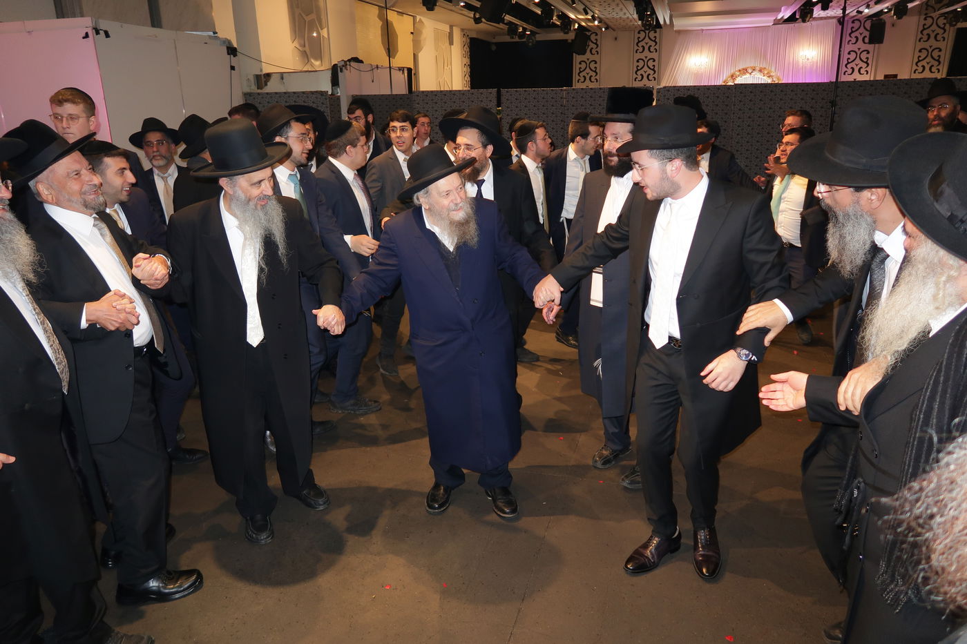 שמחת נישואי נכד הגה"צ המקובל רבי דוד בצרי 