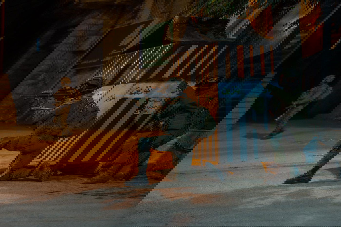 הכוחות בפעילות בשטח