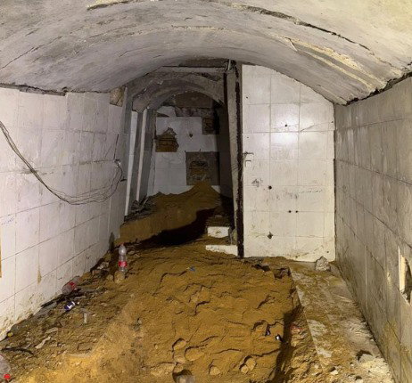 80 חדרים, 25 מטר עומק: כך נראת המנהרה שבה הוחזק הדר גולדין בעזה | צפו