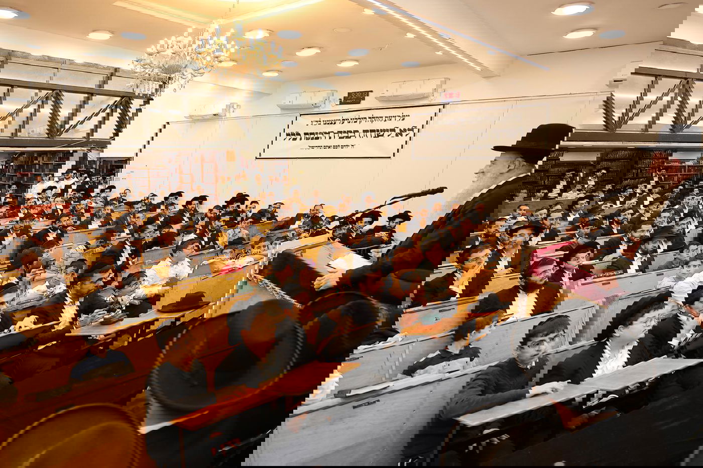 הגר"ד יוסף בפתיחת סניפי רשת הכוללים "ברכת אברהם" 