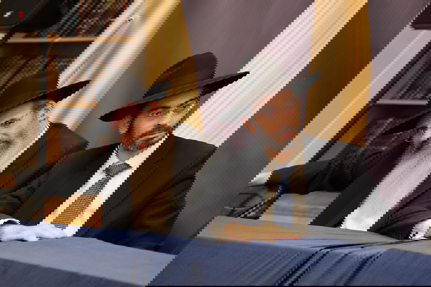 הגר"ד יוסף בפתיחת סניפי רשת הכוללים "ברכת אברהם" 