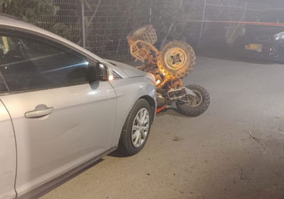 טרגדיה במושב: טרקטורון התהפך בתאונה מחרידה, הנהג נהרג במקום