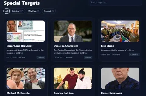 פרס על ראש הישראלים