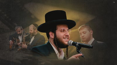 שרוליק קלצקין במחרוזת להיטים של הכוכב העולה מארה"ב