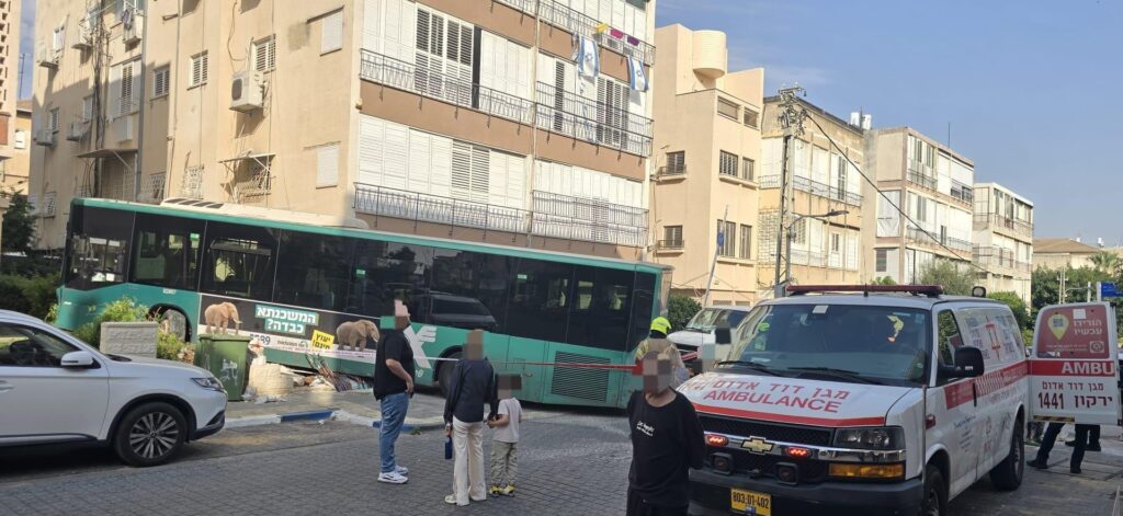 זירת התאונה