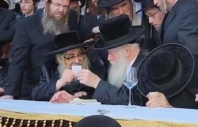 האדמו"ר מסאטמר מעביר מליון דולר 