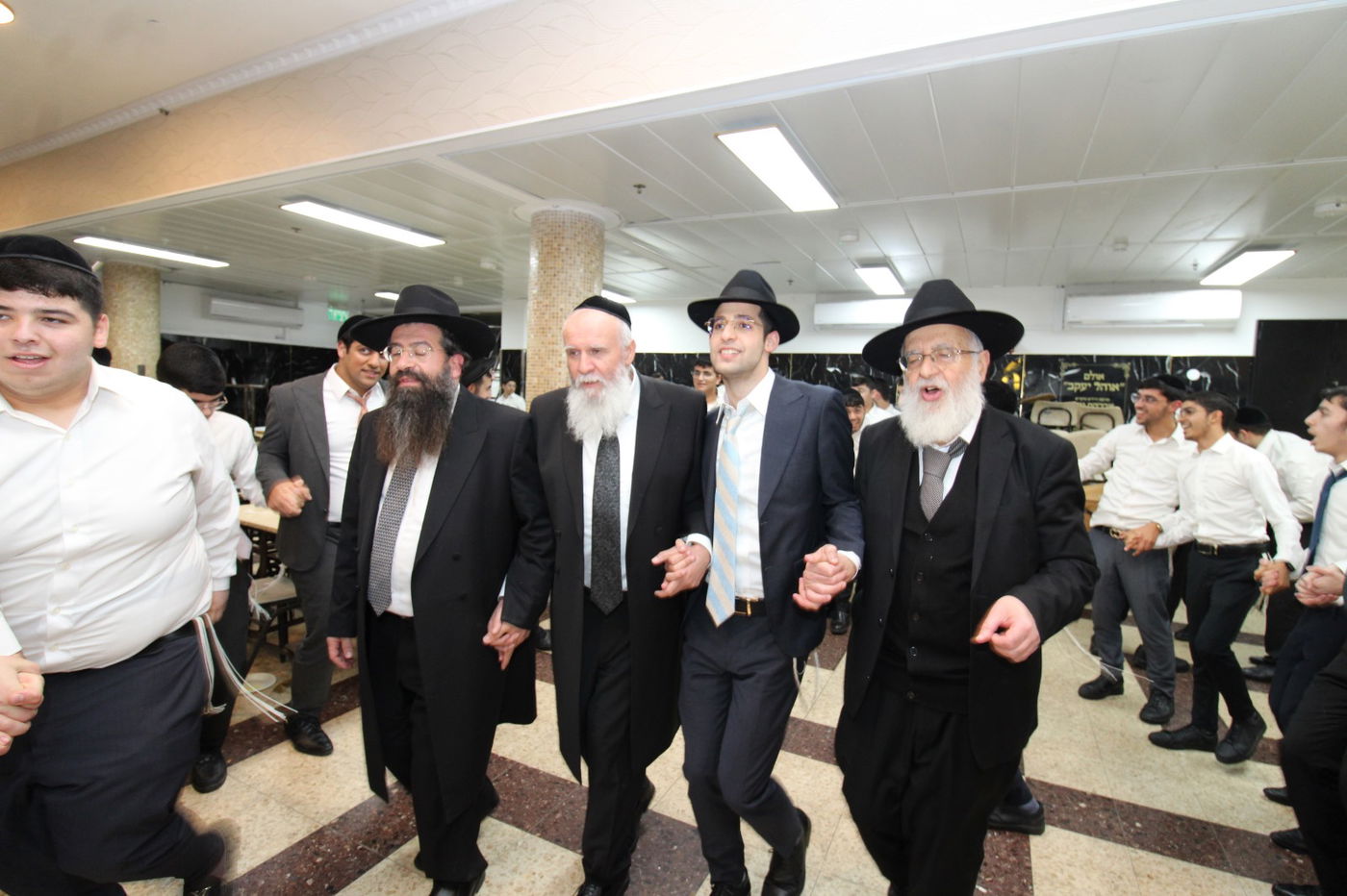 מעמד צאתכם לשלום בישיבת 'באר התלמוד'