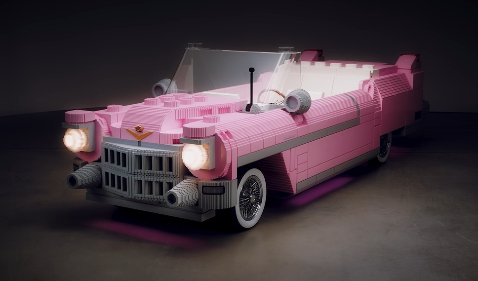 הקדילאק הוורודה מאבני הלגו
