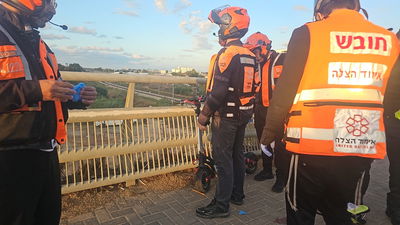 זירת התאונה הקשה