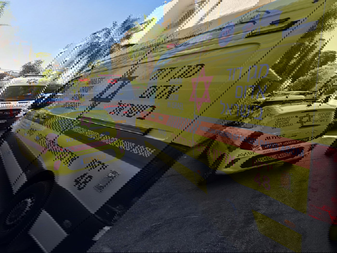 זירת הנפילה ברמת השרון