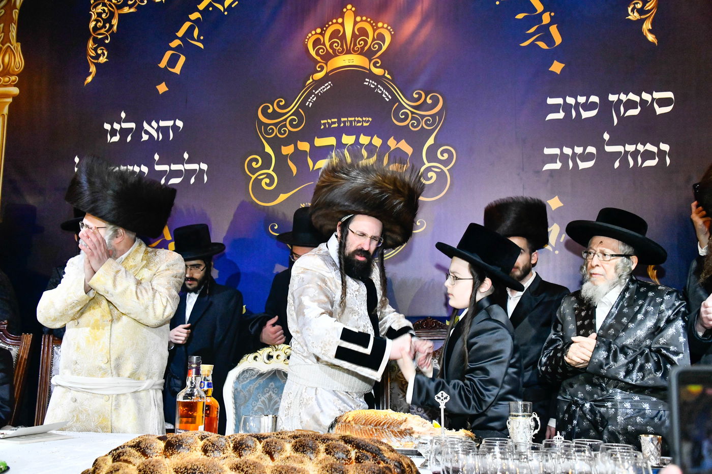 בר המצווה לבן האדמו"ר ממעז'יבוז'