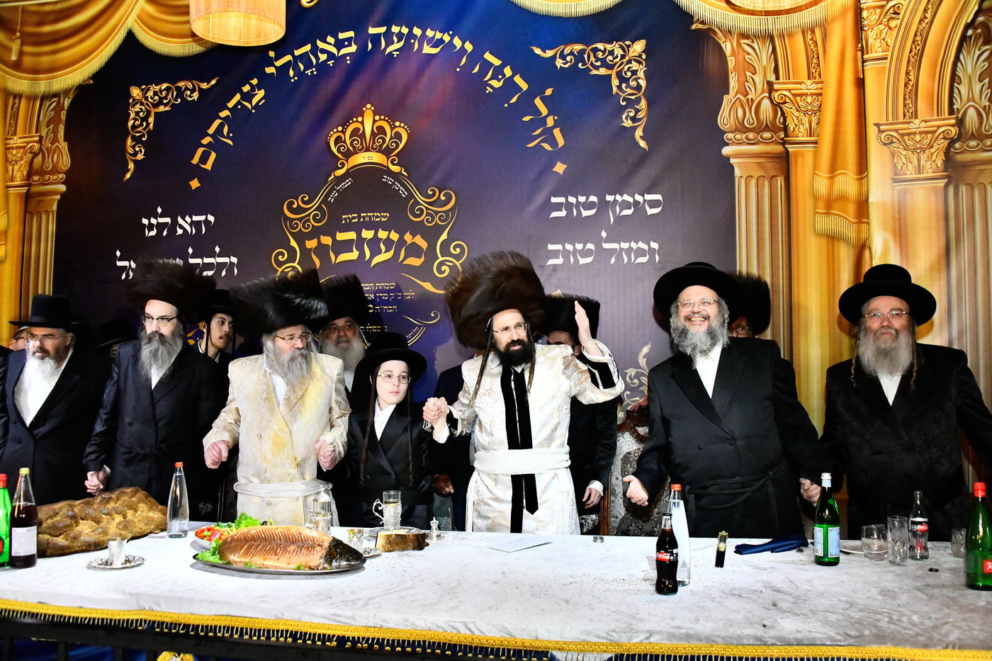 בר המצווה לבן האדמו"ר ממעז'יבוז'