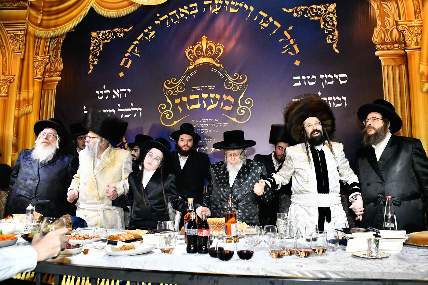 בר המצווה לבן האדמו"ר ממעז'יבוז'