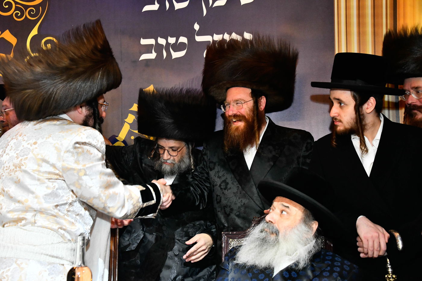 בר המצווה לבן האדמו"ר ממעז'יבוז'