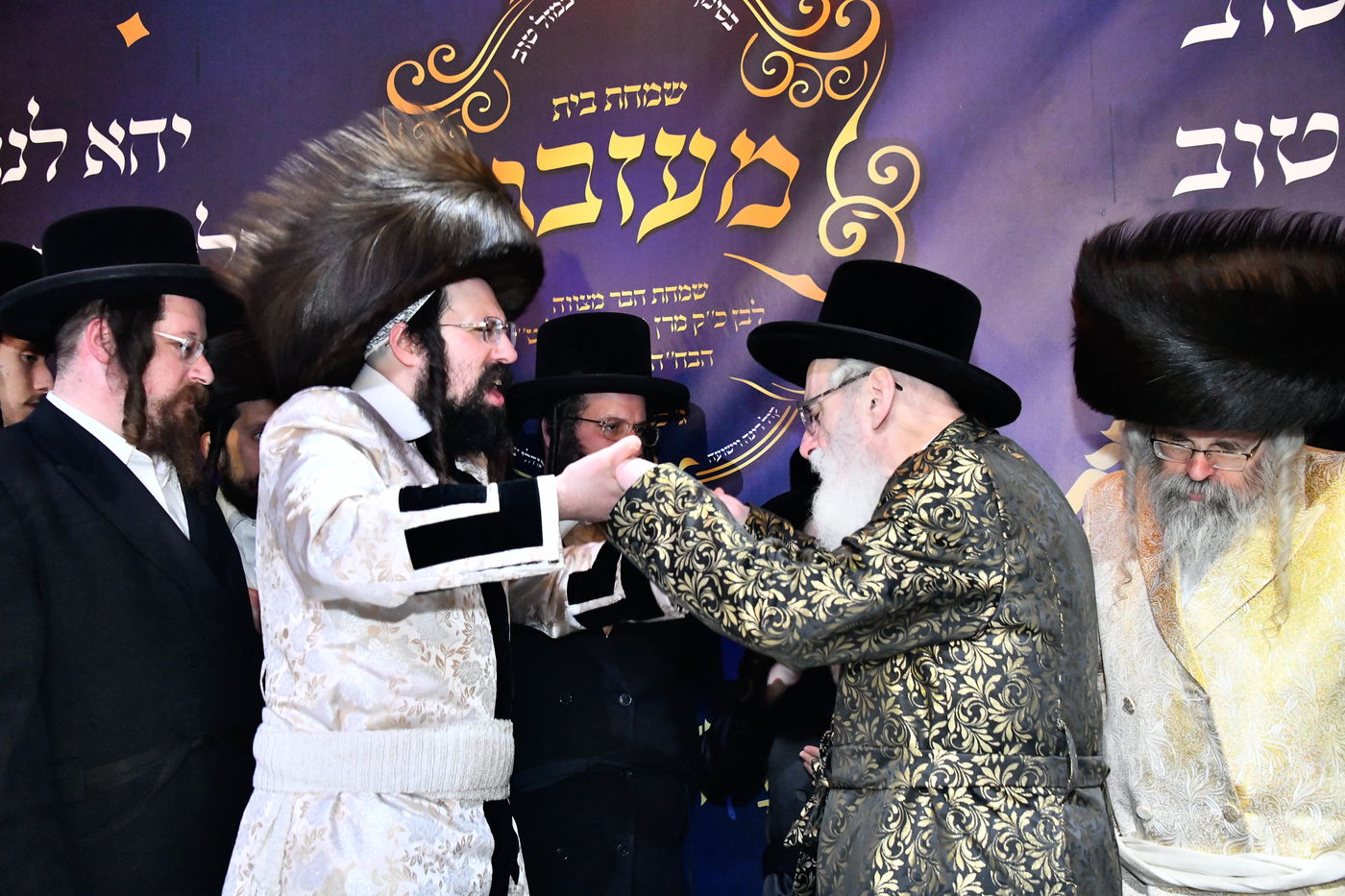 בר המצווה לבן האדמו"ר ממעז'יבוז'