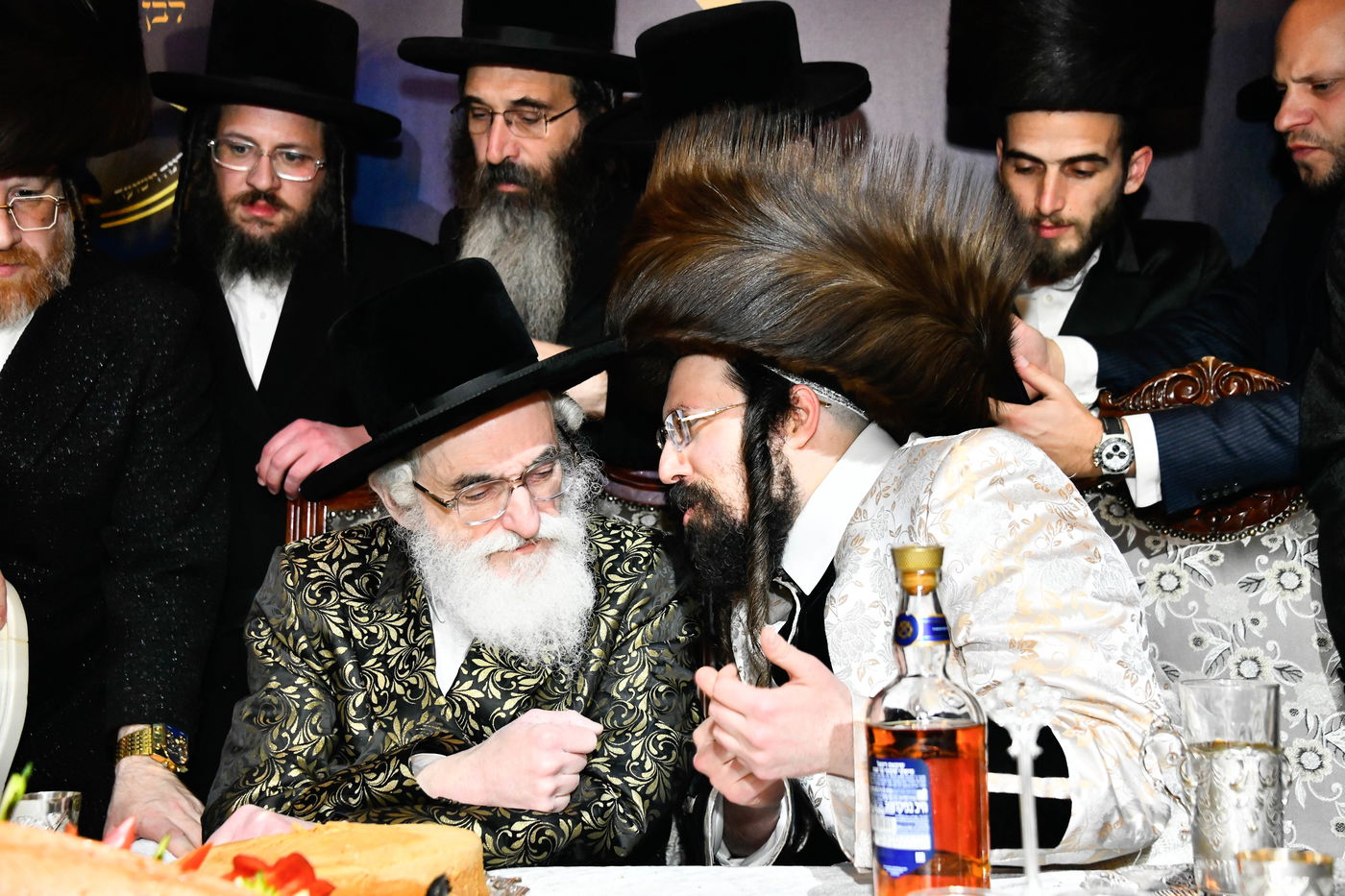 בר המצווה לבן האדמו"ר ממעז'יבוז'