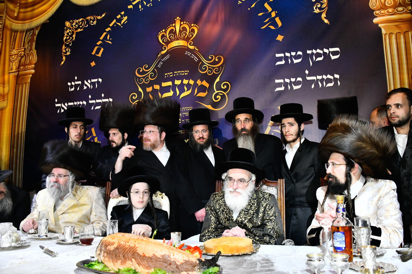 בר המצווה לבן האדמו"ר ממעז'יבוז'