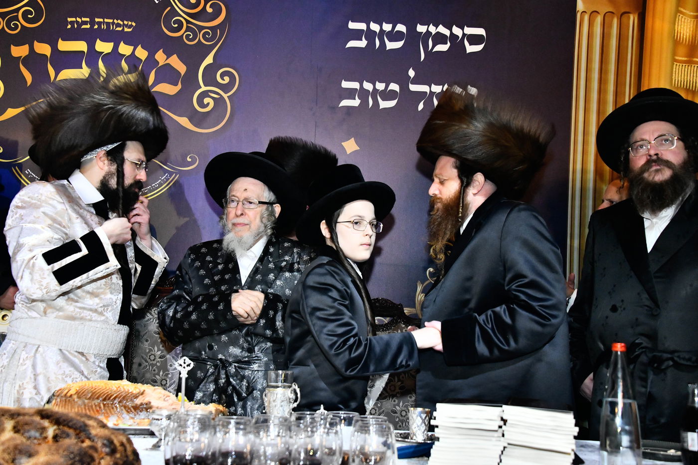 בר המצווה לבן האדמו"ר ממעז'יבוז'