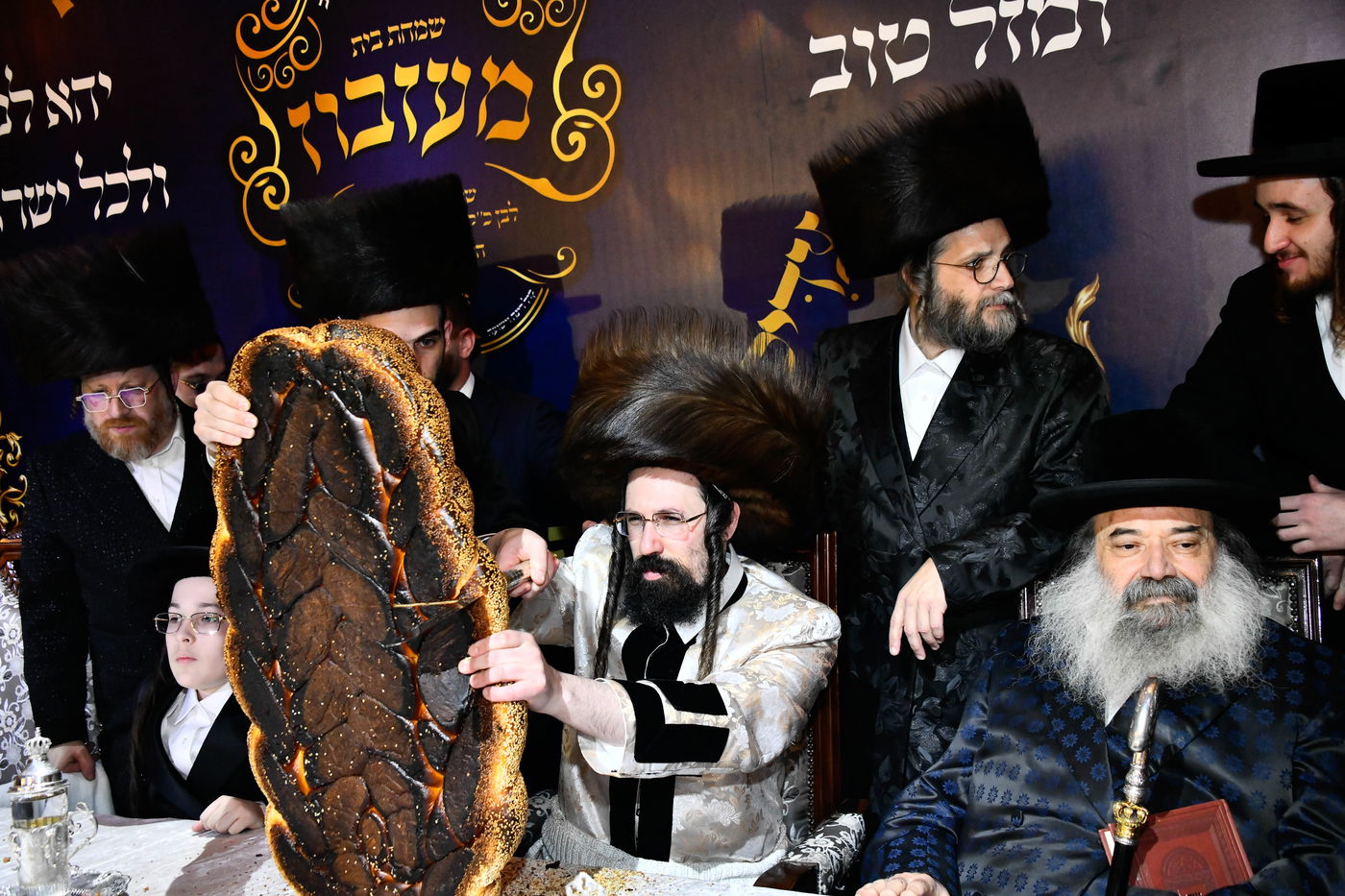 בר המצווה לבן האדמו"ר ממעז'יבוז'