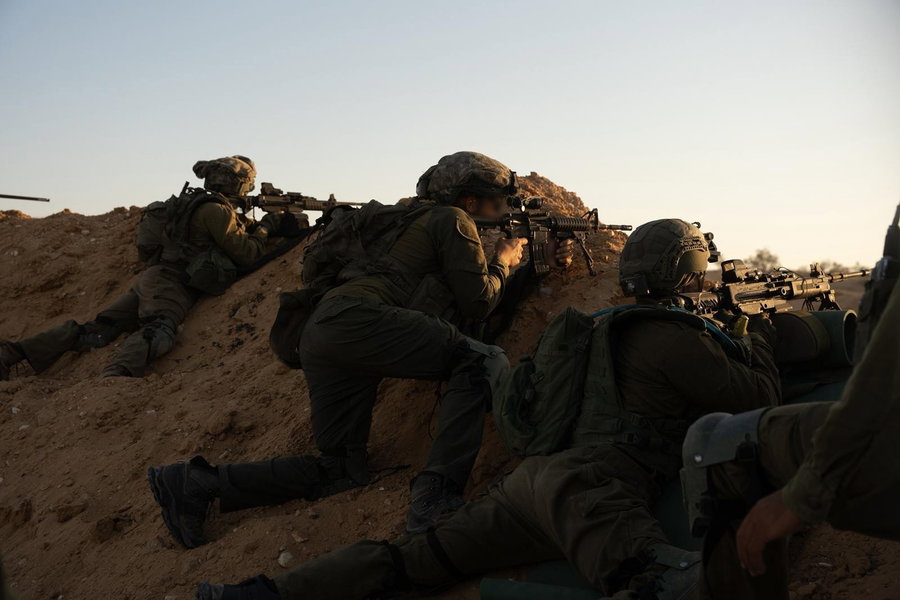 פעילות אוגדה 252 בצפון רצועת עזה