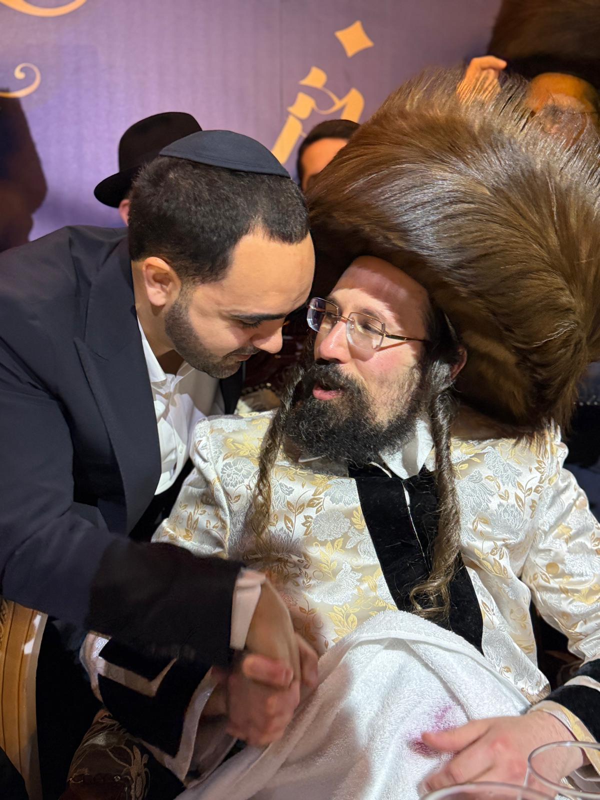 בר המצווה לבן האדמו"ר ממעז'יבוז'