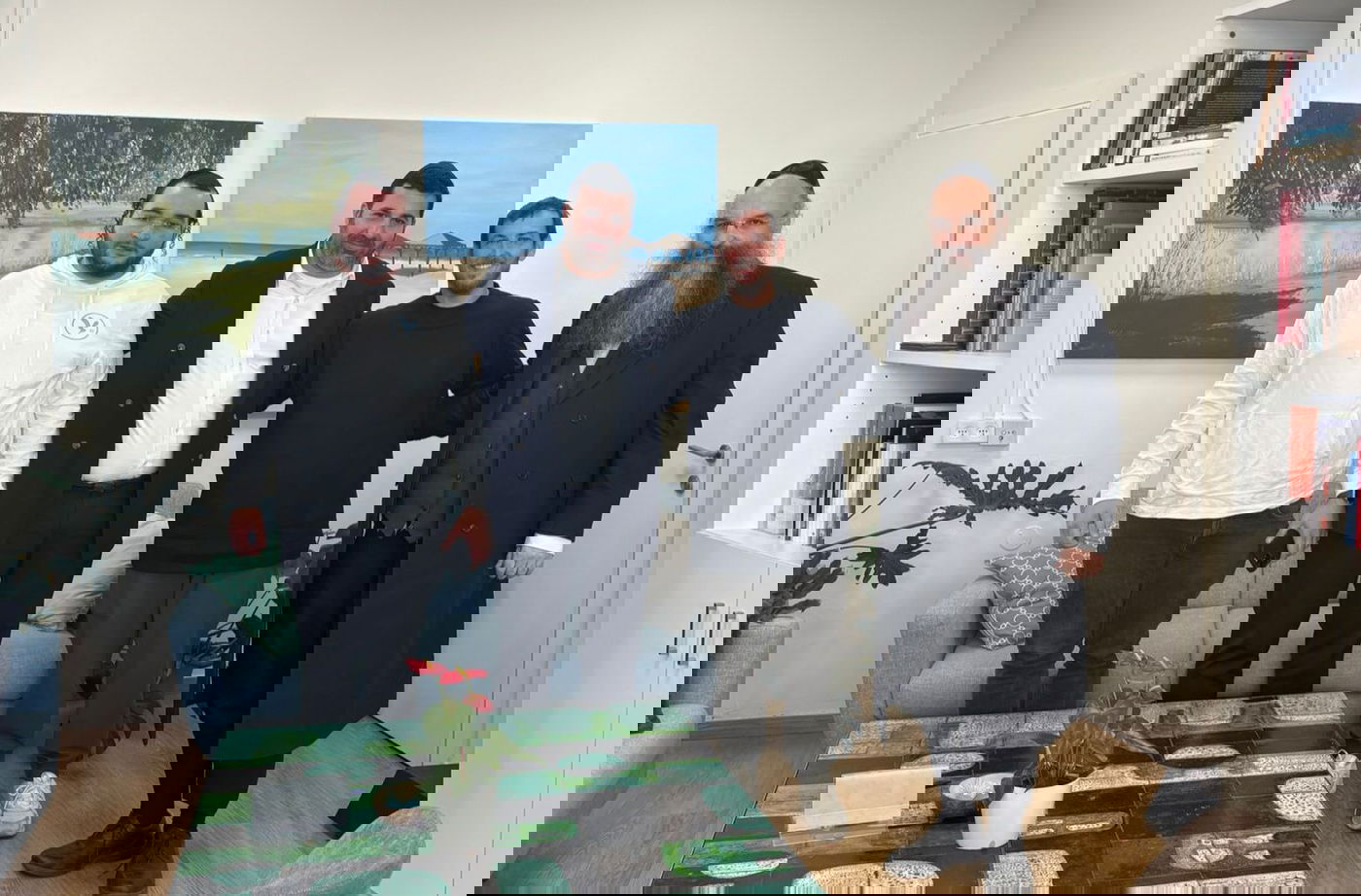 הנהלת ארגון זק"א בפגישה עם אסף זמיר