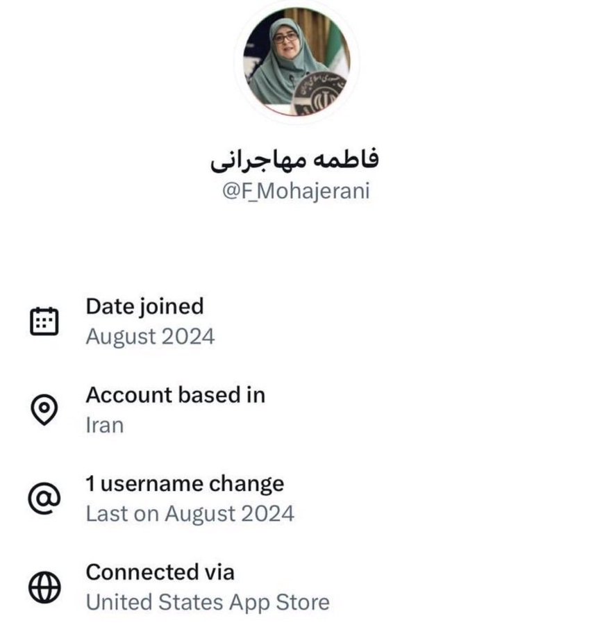 מקור השימוש האמיתי של דוברת המשטר בטהראן