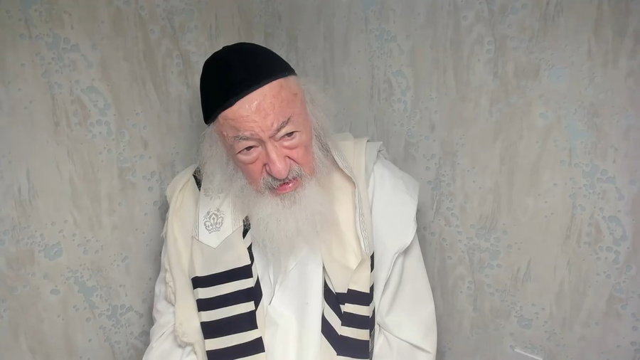 הרב יעקב דוד סטפנסקי בשיעור על מסכת תמורה