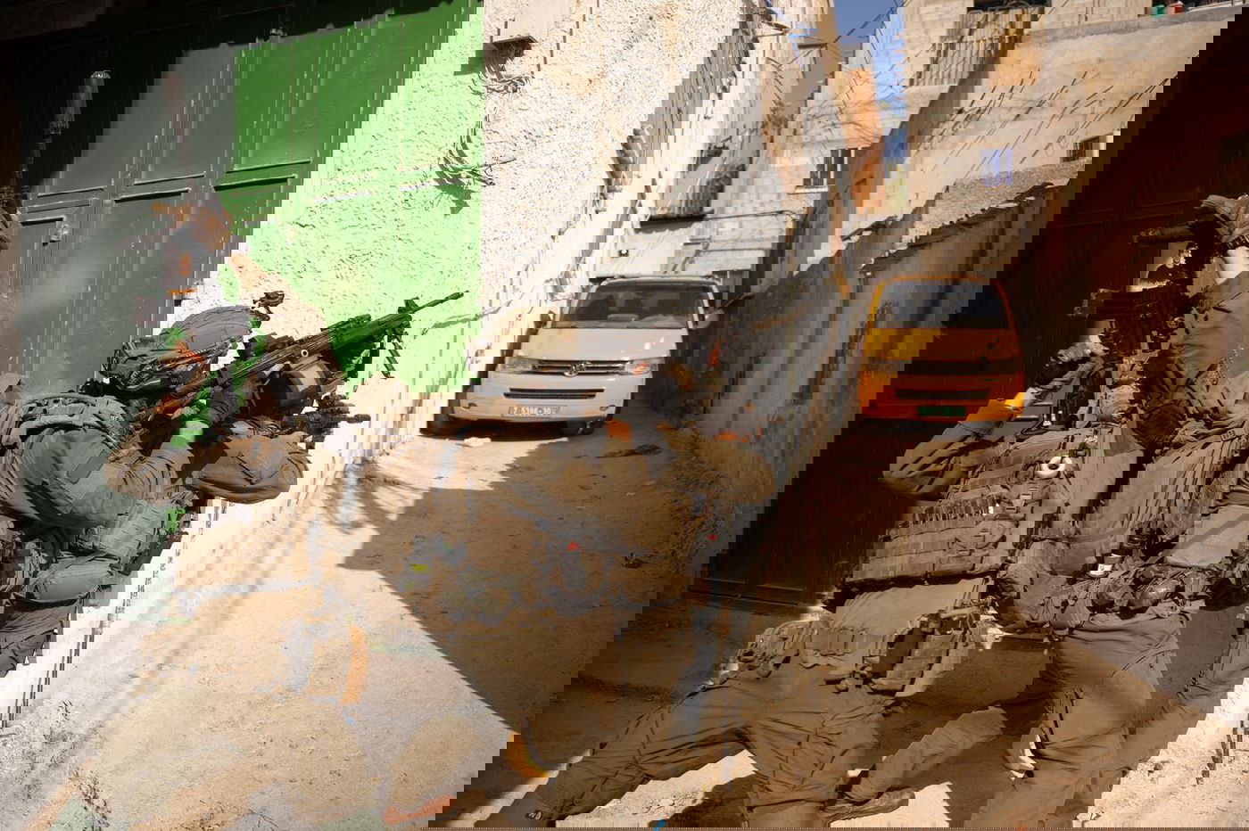 פעילות הלוחמים בכפרים טמון ופרעה