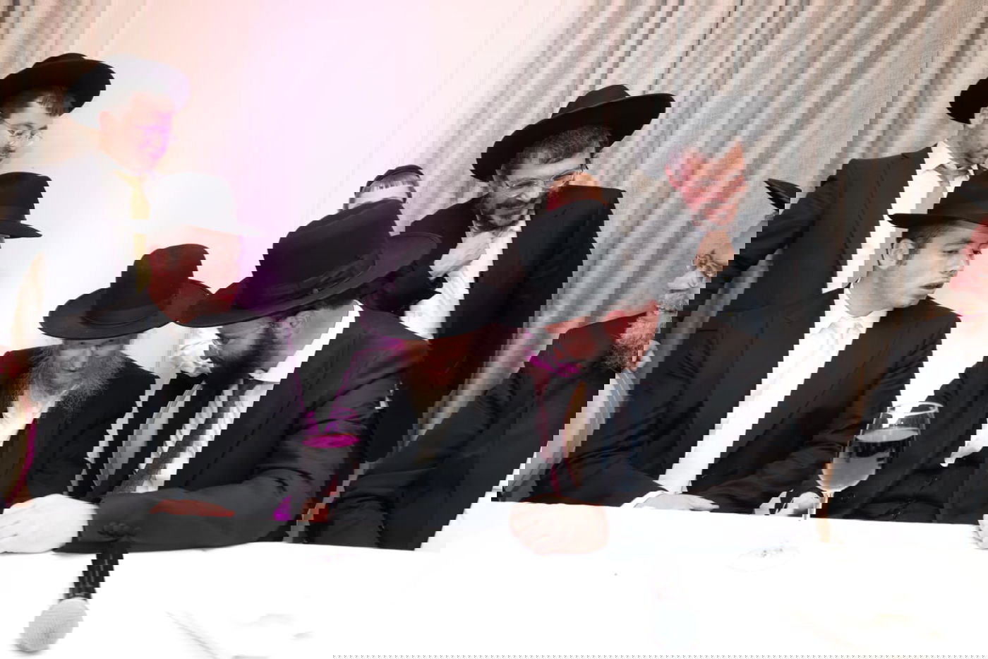 הגה"צ רבי דן סגל בשמחת שבע ברכות לבן הרה"ג ר' יחזקאל אתרוג