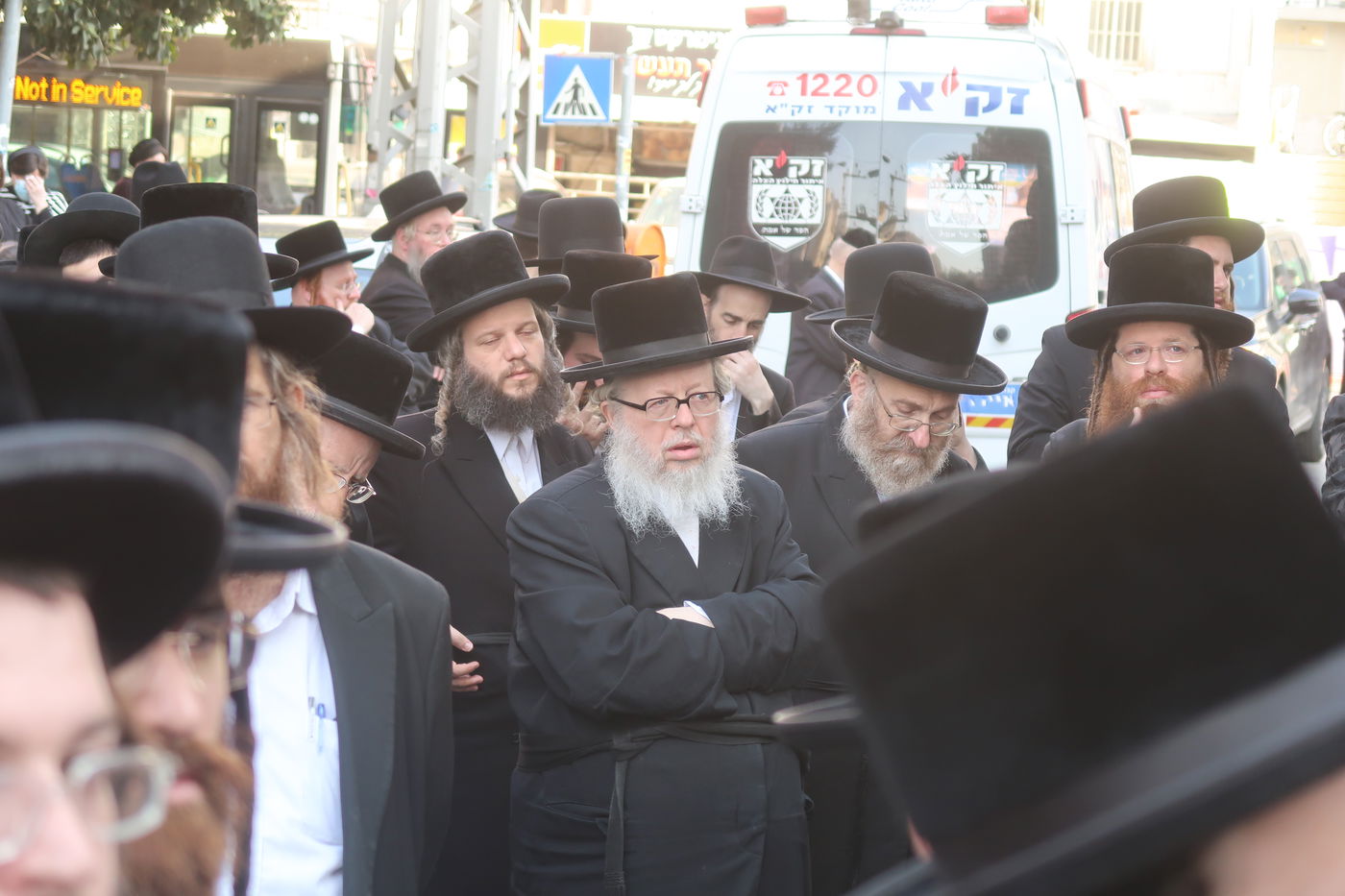  הלווית הרבנית טוביאס ע''ה 