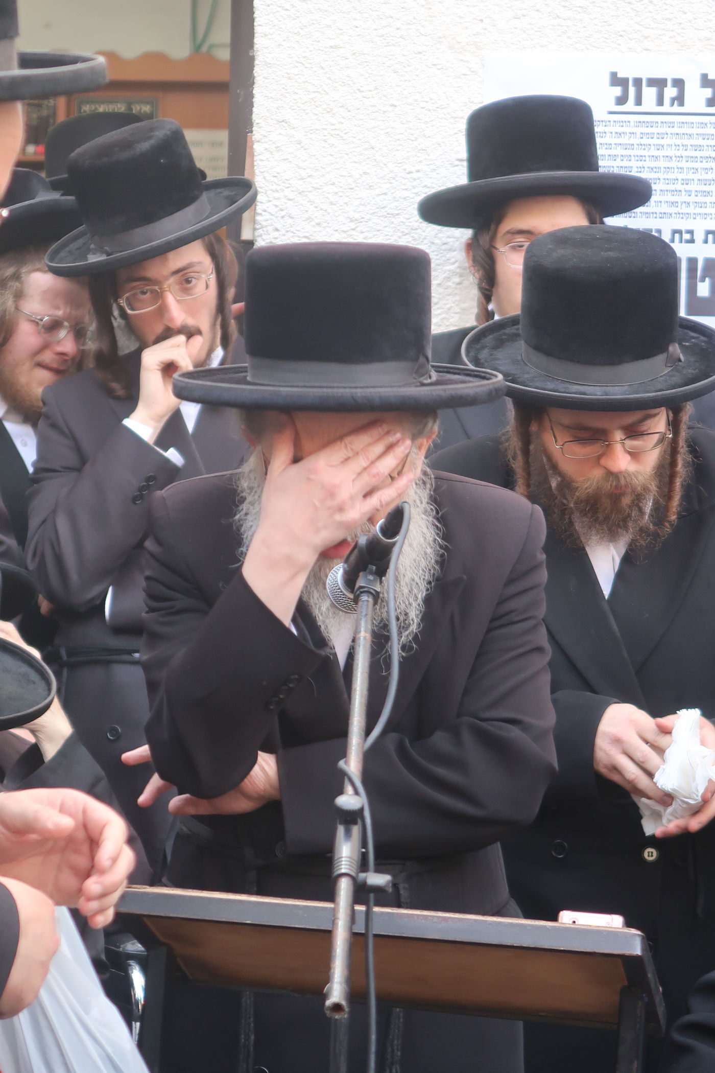  הלווית הרבנית טוביאס ע''ה 