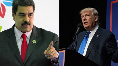 טראמפ ומדורו