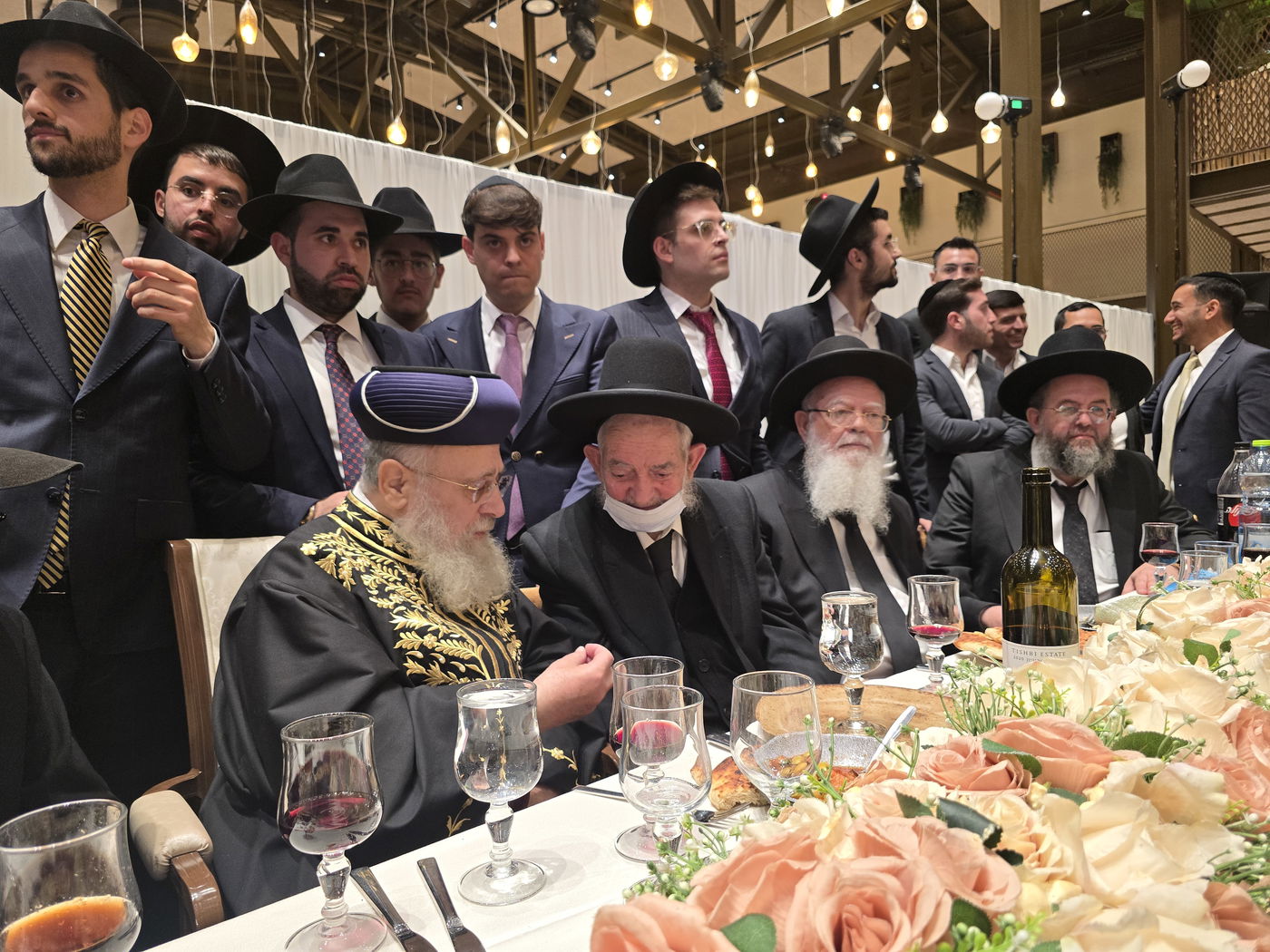 שמחת נישואי נכדו של רבי יצחק כהן 