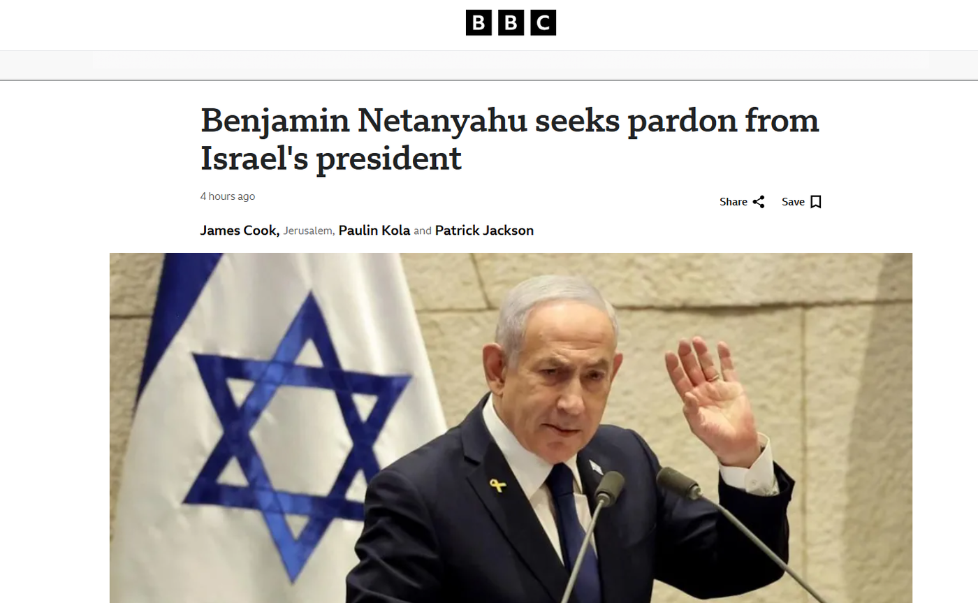 נתניהו בראש הכותרות בעולם: כך מסקרים בחו"ל את בקשת החנינה של ראש הממשלה 