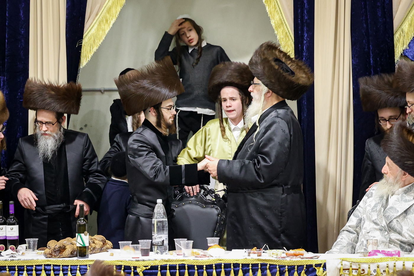 שמחת בית תולדות אברהם יצחק - קארלסבורג - פאלטישאן