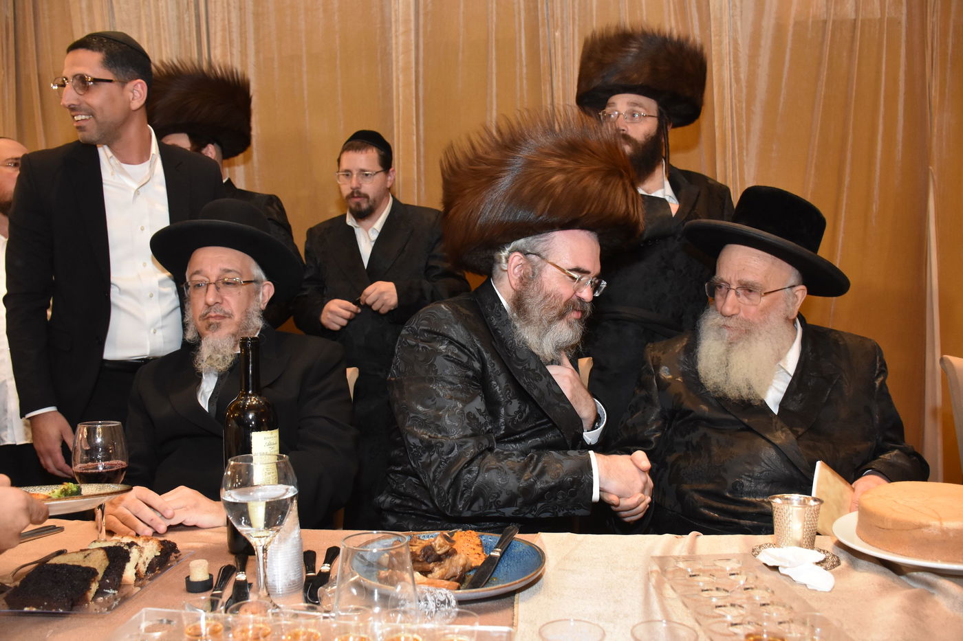 שמחת נישואי בן הרה"ג מרדכי אורי אנגלמן