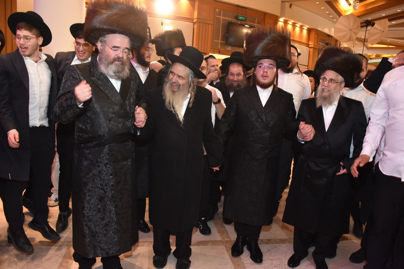 שמחת נישואי בן הרה"ג מרדכי אורי אנגלמן