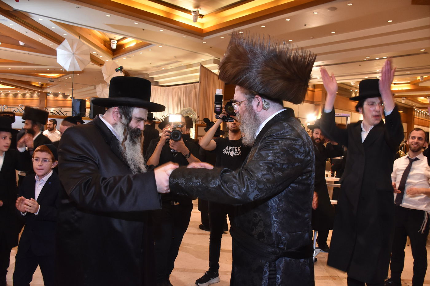 שמחת נישואי בן הרה"ג מרדכי אורי אנגלמן