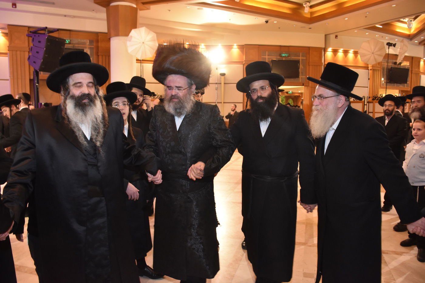 שמחת נישואי בן הרה"ג מרדכי אורי אנגלמן