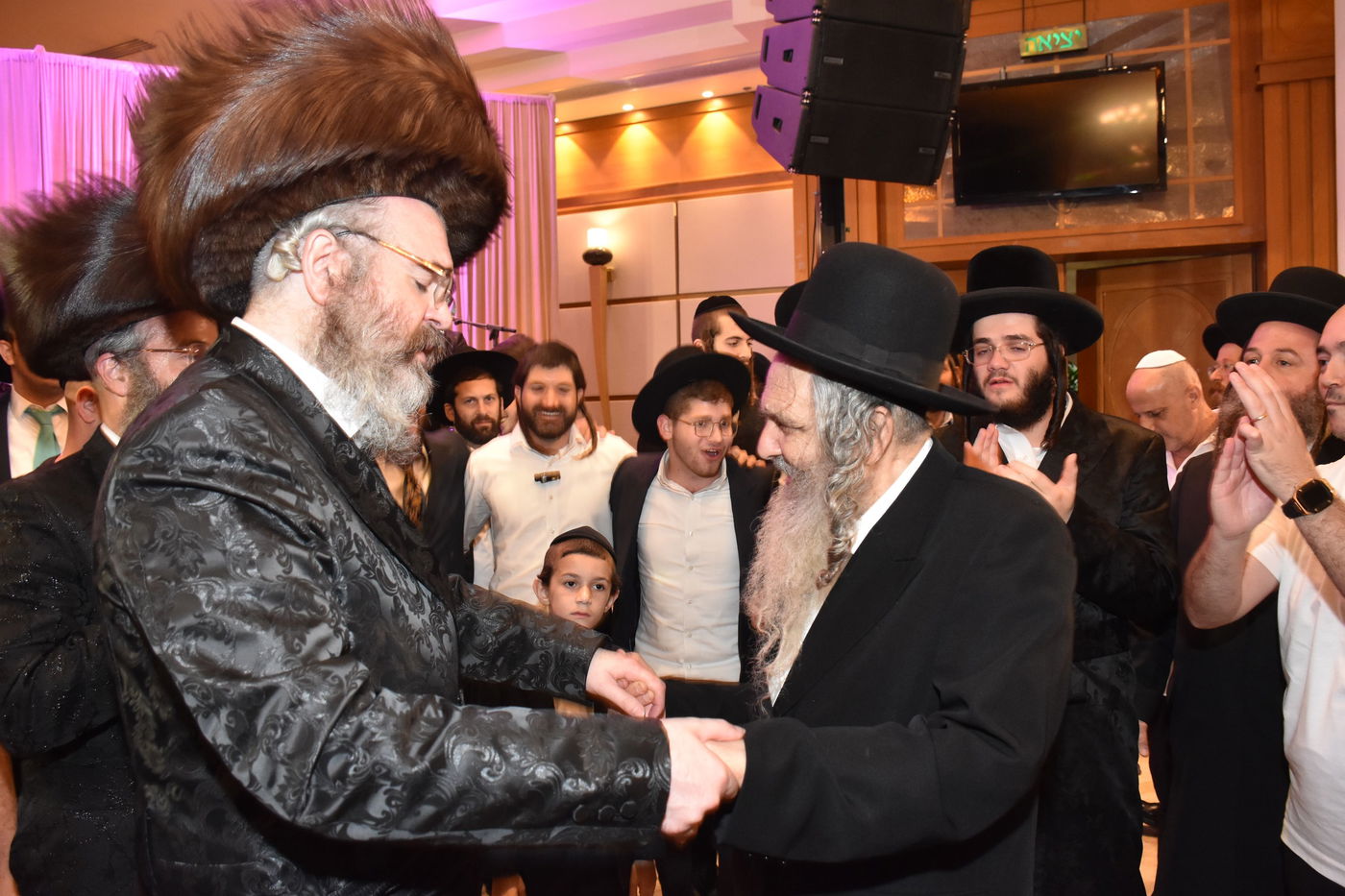 שמחת נישואי בן הרה"ג מרדכי אורי אנגלמן