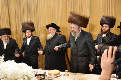 שמחת נישואי בן הרה"ג מרדכי אורי אנגלמן